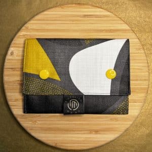 Pochette imperméable « Jaune Gris »