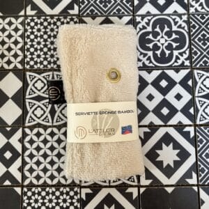 Serviette éponge « Crème »