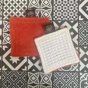 Lingettes lavables « Orange »