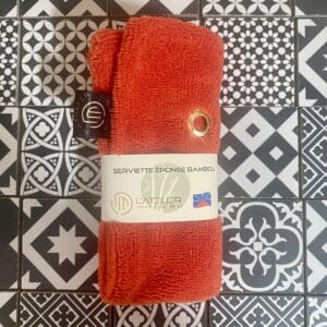 Serviette éponge « Orange »