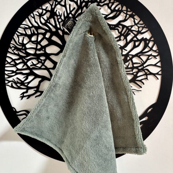 Serviette éponge "Vert sauge" – Image 2
