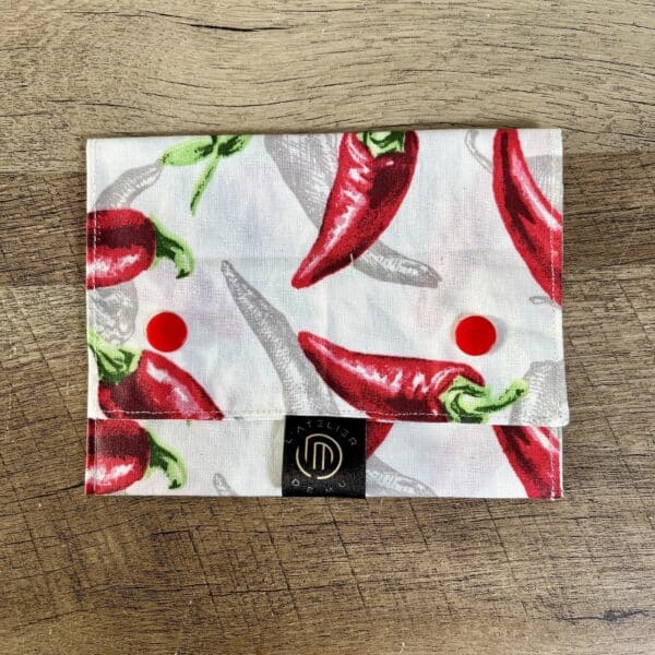 Pochette imperméable "Piments"