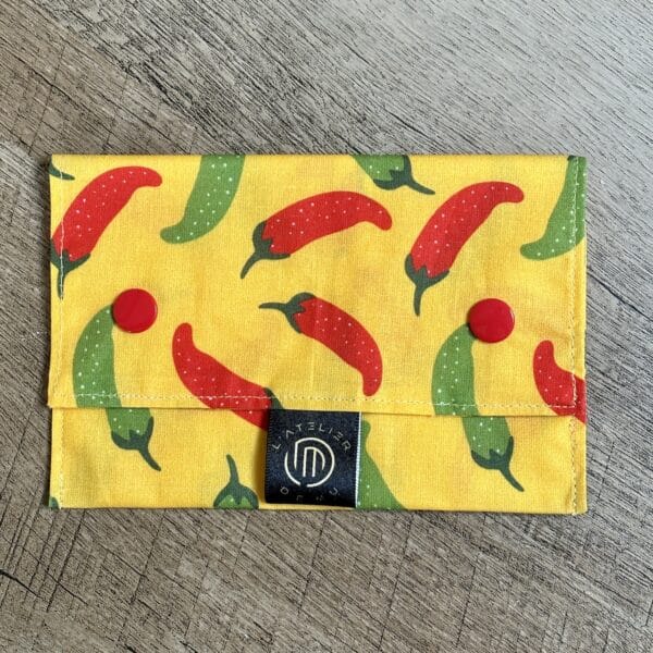Pochette imperméable "Piments"